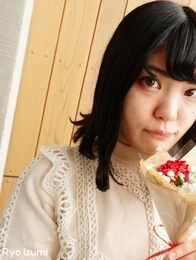 Chubby Ryo Izumi impatient to fuck with us